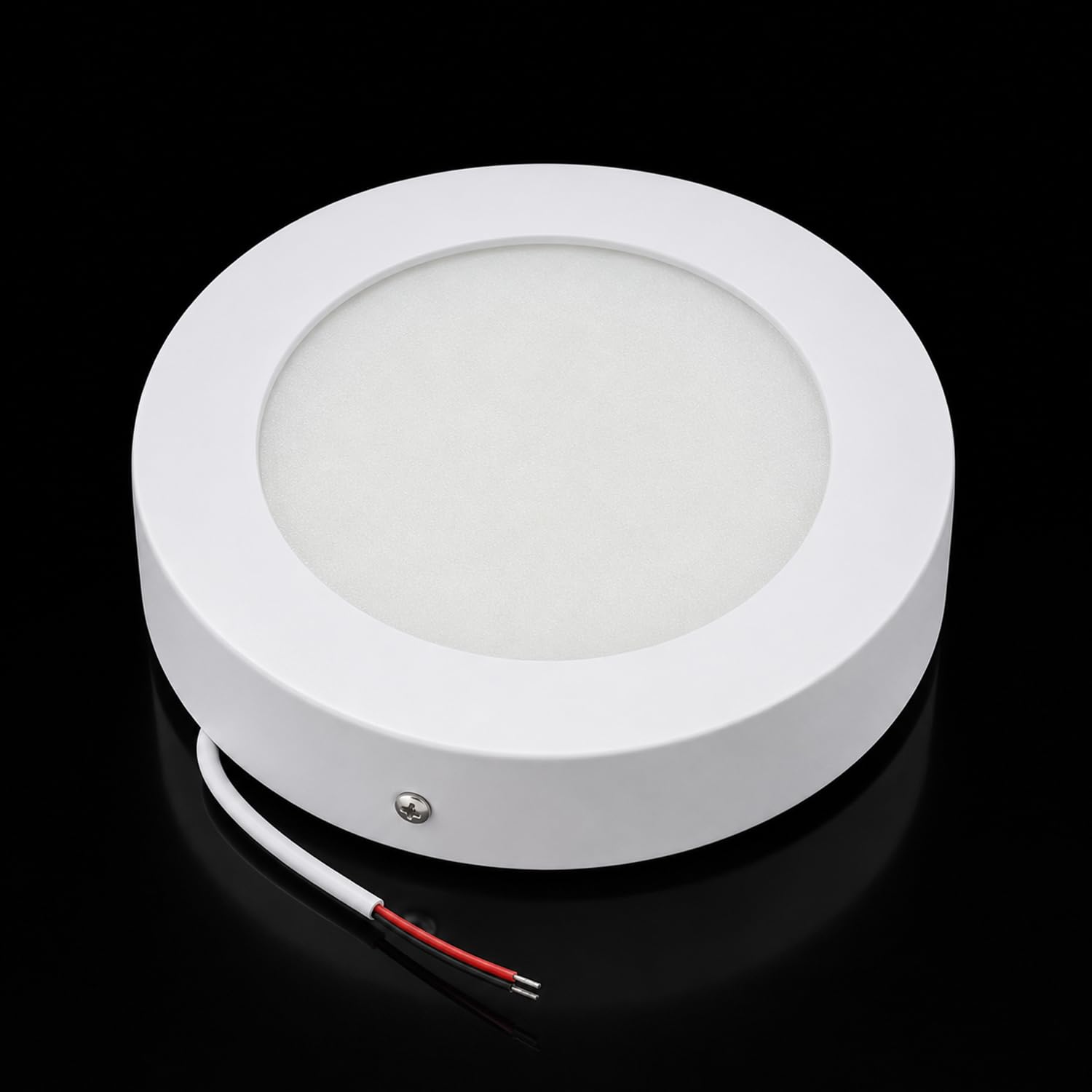 Round Surface Mount LED Ceiling Light, Modern Low Profile Disc Light Fixture, Soft Comfort Flush Mount Lighting with Side Wiring for Bedroom, Living Room, and Office-image-25
