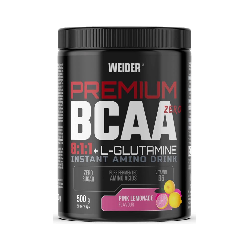 Weider Premium BCAA 8:1:1 + Glutamine (500g) Pink Lemonade