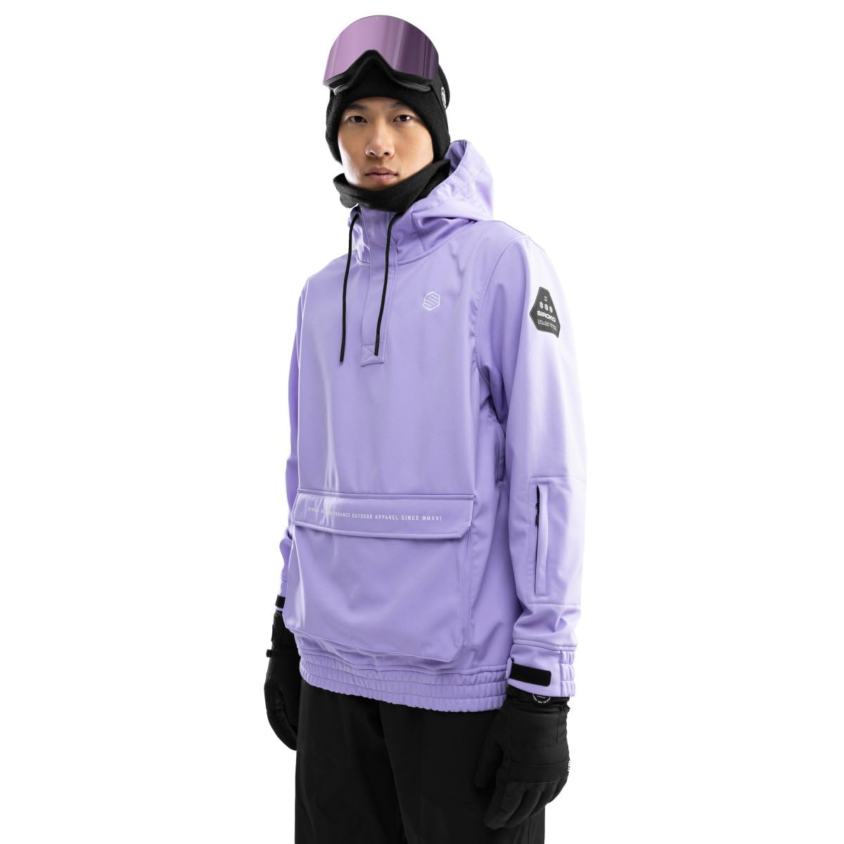 SIROKO - Giacca da Snowboard con Tasca a Marsupio W3 Halti