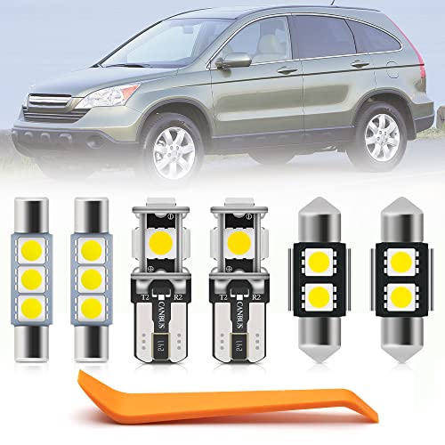 Kit 10 luces LED interiores para Honda CR-V 2007-2012 miniatura 1