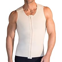 MARENA MV Recovery Men's Compression Vest Post Surgery Support - Medium, Beige