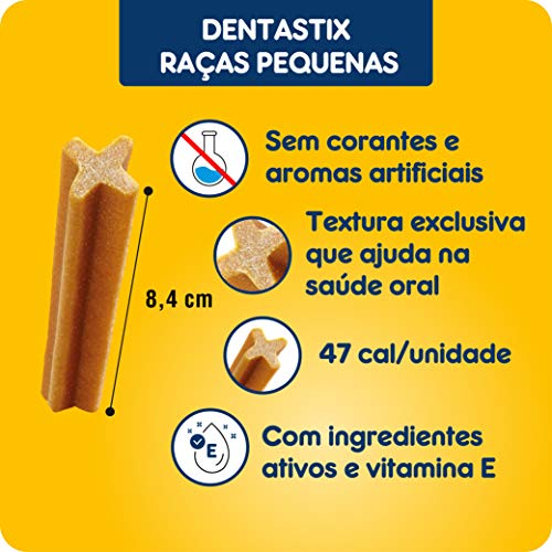 Petisco Pedigree Dentastix Cuidado Oral Para Cães Adultos Raças Pequenas 3 Unidades