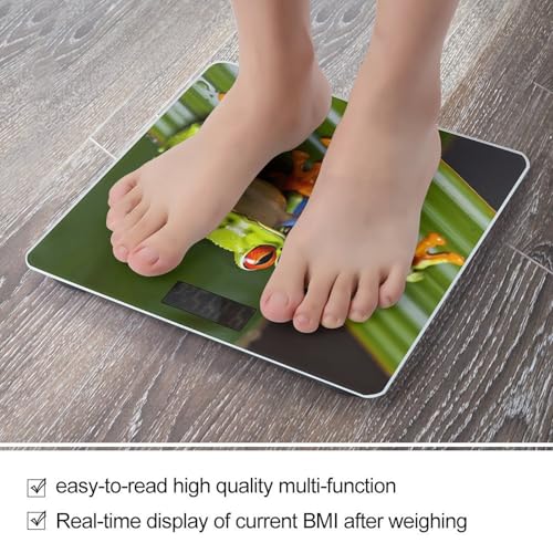 Báscula digital de baño con plataforma de vidrio templado miniatura 5