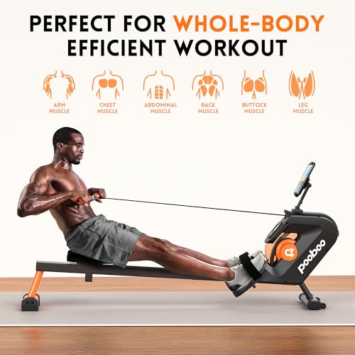 pooboo H79803 Magnetic rowing machine