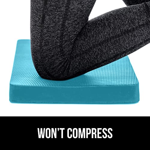 Image of GORILLA GRIP Extra Thick Foam Kneeling Pad for Gardening 17.5x11 Turquoise