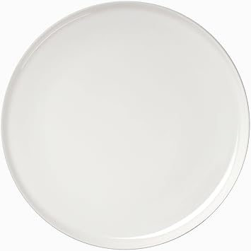 MARIMEKKO Oiva Dinner Plate Refine Your Kitchen Decor with Our Iconic White Stoneware Stylish & Classic White Porcelain Dinner Plates to Elevate Your Dining Experience 10-inch Diameter