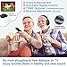SIMOLIO Digital Audífonos inalámbricos para TV, sobre oreja para personas mayores con...