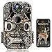 Produktbild WiMiUS H8 WLAN Wildkamera 24MP 1296P Video WiFi Wildkamera mit Bewegungsmelder Nachtsicht, 120° Weitwinkel IP66 Wasserdicht Wildtierkamera, Überwachungskamera für Jagd und Heimsicherheit
