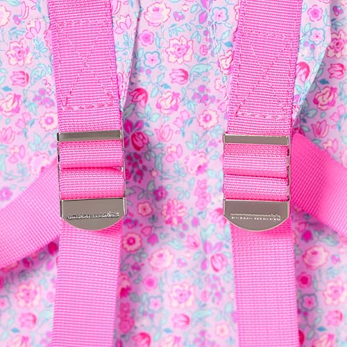 Image of Amazon Essentials Unisex Kids' Backpack for Boys and Girls, Lilac Ditsy Floral, One Size