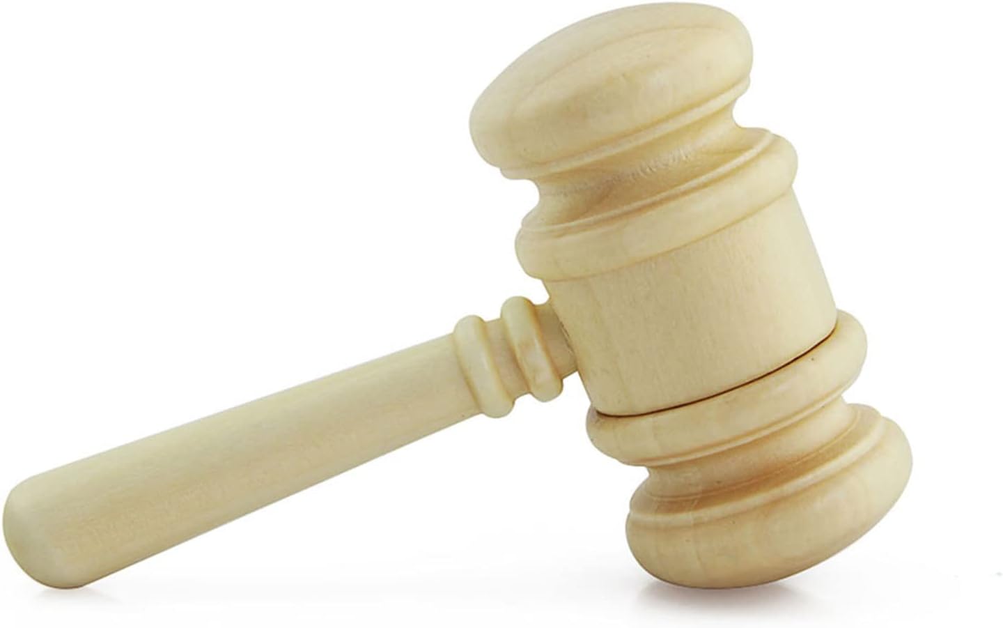 Novelty Wooden Gavel Shape 128GB USB 2.0 Flash Drive Memory Stick Hammer Pen Drive Cool Thumb Drive Perfect Present for Judge, Lawyer, Student Unique Craft Toys