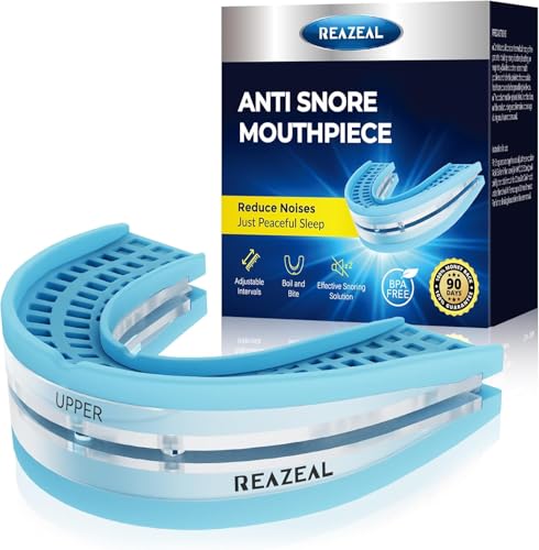 Anti Snoring Devices for Quiet Sleep: Snoring Aids for Men & Women - Adjustable Anti-Snoring Mouthpiece to Help Reduce Snoring (1)