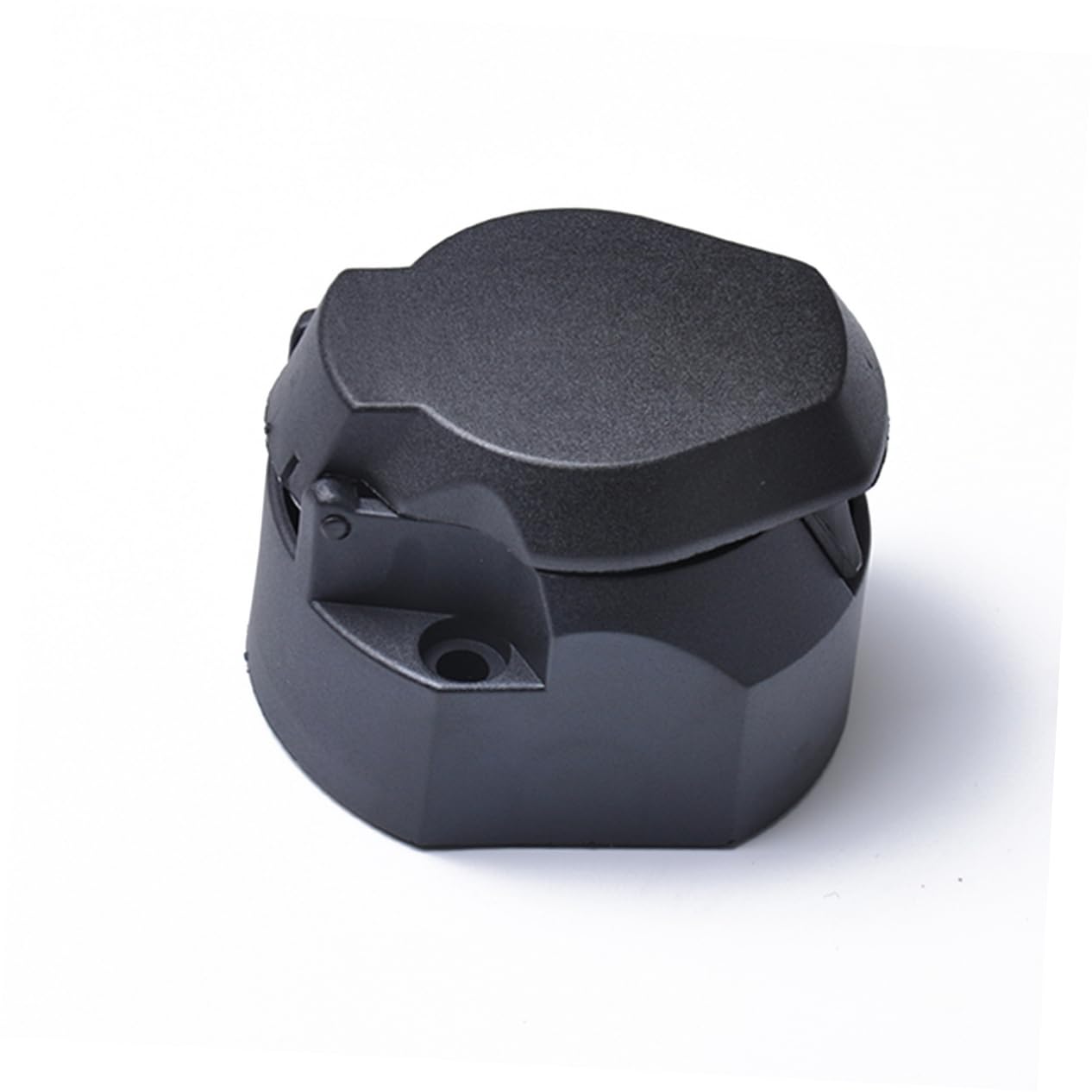 Amosfun 7 Piezas 7 de conexión para Remolque de Remolque Enchufe de de 7 Pines Enchufe de 7 Pines de 12v Black