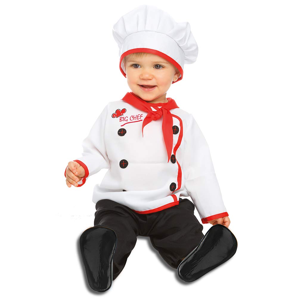Dress Up America Costume Da Chef Per Neonati - Il Prodotto Include: Giacca Da Chef, Pantaloni, Sciarpa E Cappello