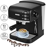 Die exklusive Espresso- und Cappucinomaschine besticht durch das außergewöhnliche Design gepaart mit zeitlosen Materialien. Das Design bringt einen besonderen und exklusiven Touch in Ihre Küche.