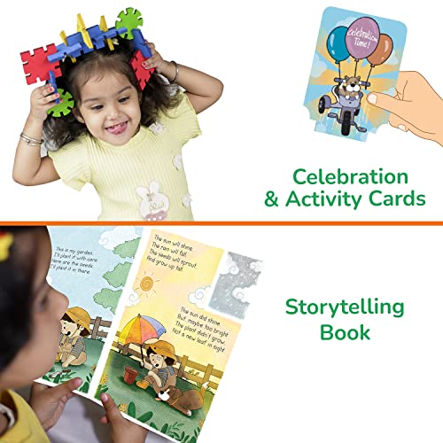 Image of Smartivity Eq Building Kit For Kids 4 To 8 Years|Best For Early Social & Emotional Development Toy For Boys & Girls Age 4-5-6-7|Educational Activity Game|Made By Iit Delhi Alumni,Multicolor