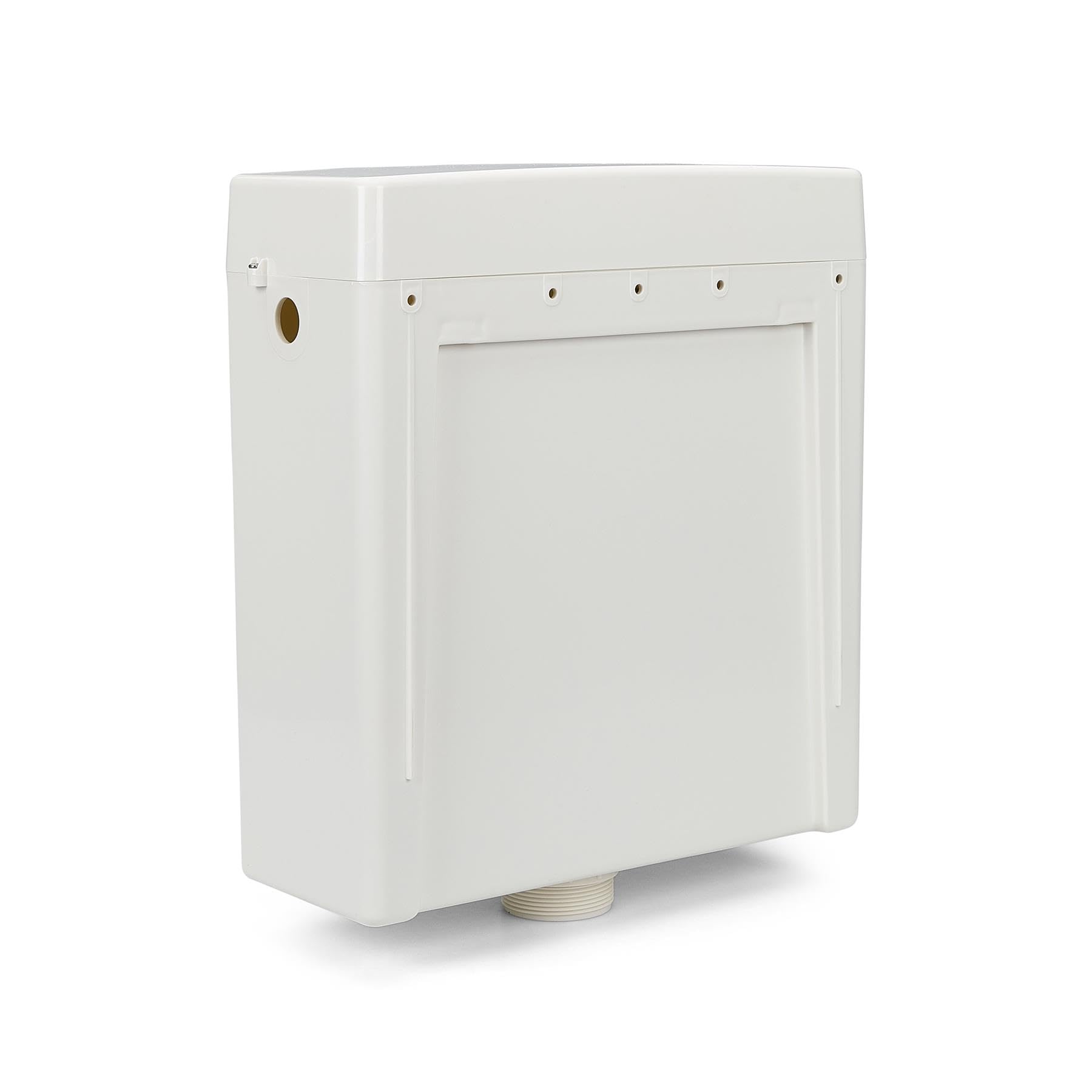 LavaTap FlushDaddy Hideaway CIST12 - Cassetta WC compatta a scomparsa con doppio scarico 6L/3L - Valvola di riempimento con ingresso laterale - Approvata WRAS per WC a parete o a parete