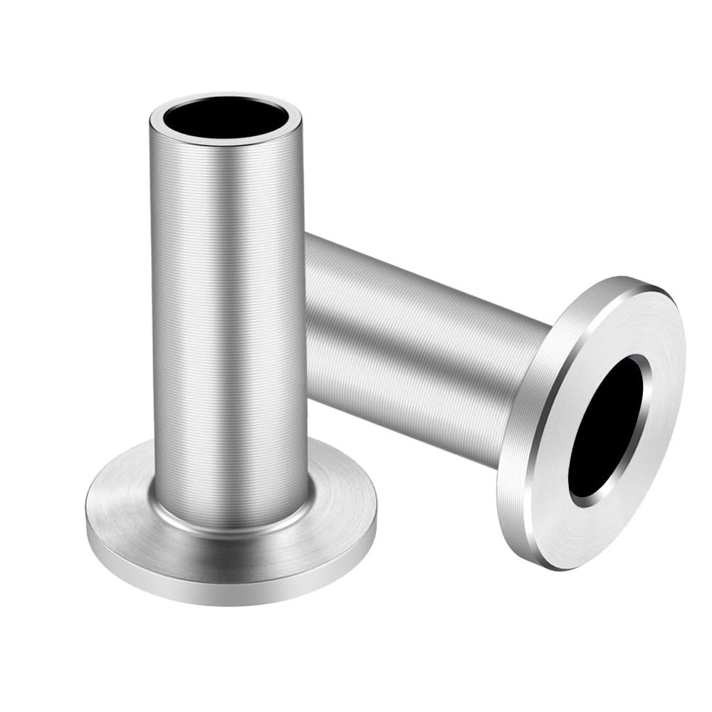 Edelstahl-Schutzhüllen, 60 Stück, 0,6 cm, 3/16 Zoll, Kabelgeländer-Set, Kabelgeländer-Schutzhülse für Holzpfosten, Drahtseil, Kabel, DIY-Balustrade