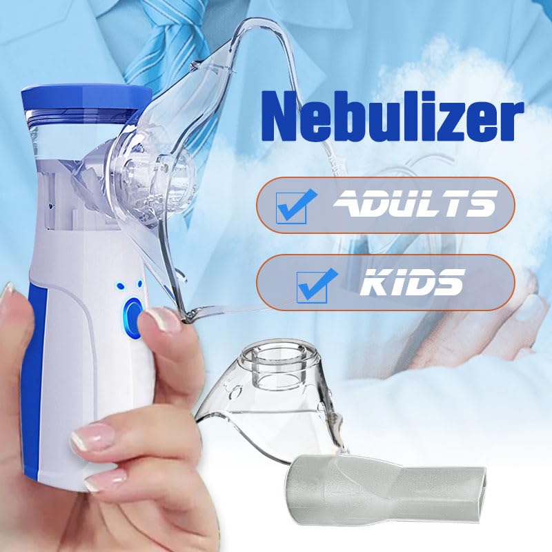 Image of Dr Care Mesh Nebulizer JSL-W302 Portable Ultrasonic Nebulizer Machine for Adults and Kids