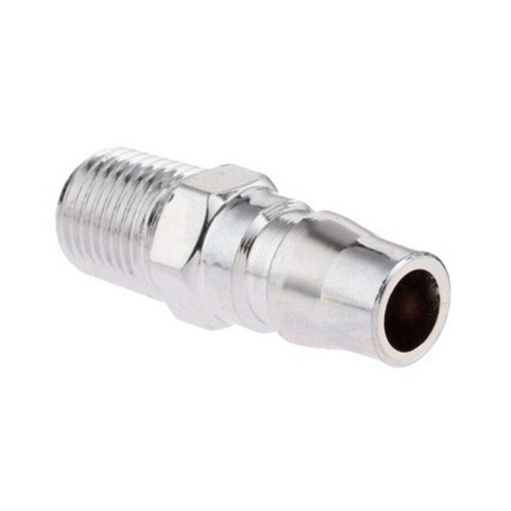 PM30-3/8 "BSP Airline Connettori a sgancio rapido maschio tubo aria raccordo per utensili compressore (confezione da 2)