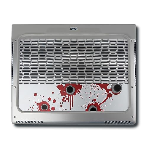 Image of MightySkins Skin Compatible with Alienware X16 R1 (2023) Full Wrap Kit - Bullet Holes | Protective, Durable, and Unique Vinyl Decal wrap Cover | Easy to Apply & Change Styles | Made in The USA