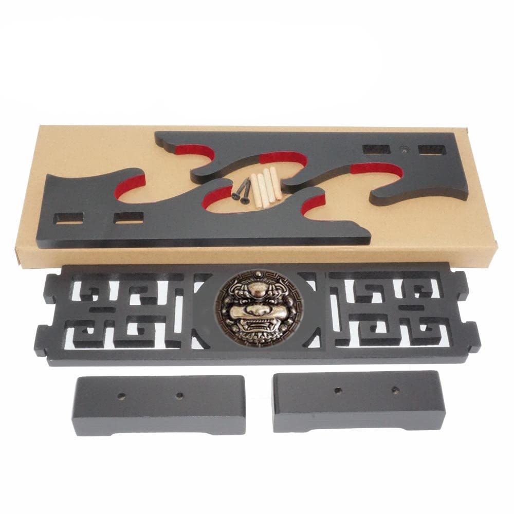 Supporto Per Spada Espositore Per Armi Katana Genji Lama Per Spada Da Samurai Giapponese Supporto Medievale Slayer Weapon,3 Tier