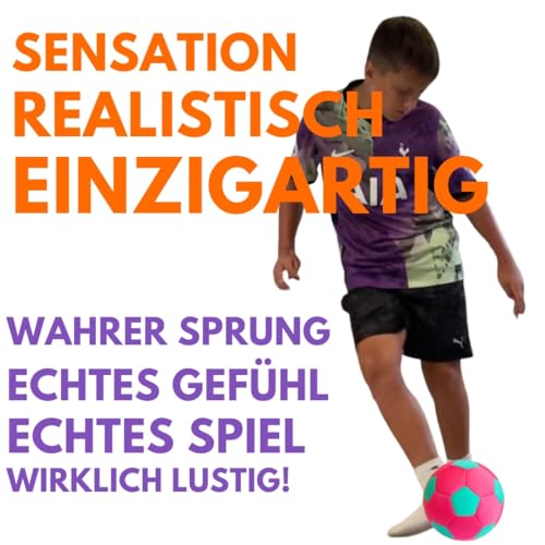 Safe Sport Gear - Der House Ball – Originaler Weicher Softball Fußball Größe 4, Perfekter Softball Kinder, Indoor Fußball für Kinder & Jugendliche, Lustiger, Hochwertiger - The House Ball