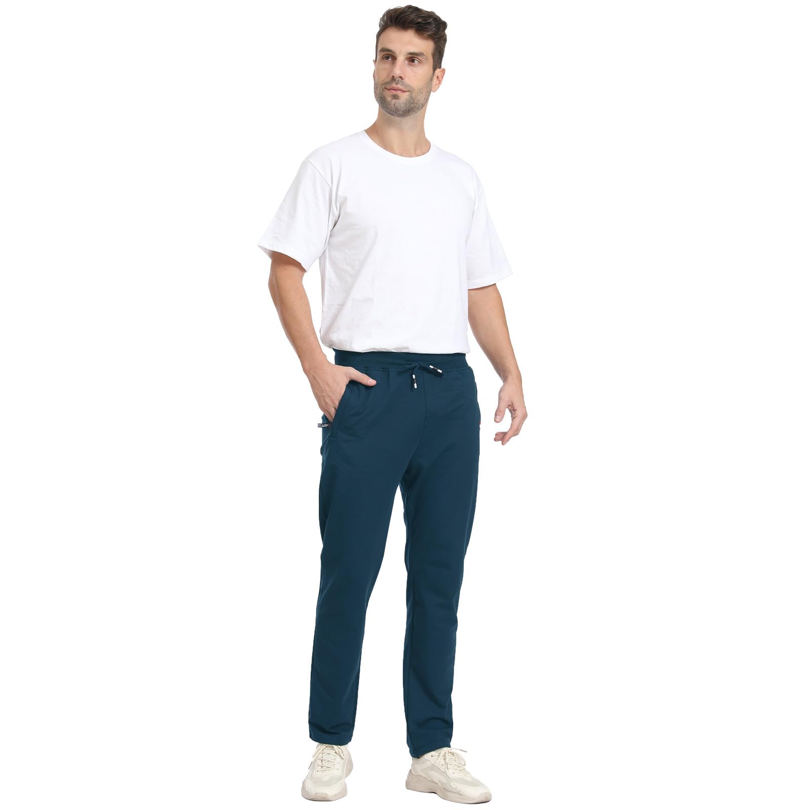 JustSun Pantalon Chandal Hombre Algodon Deporte Pantalones