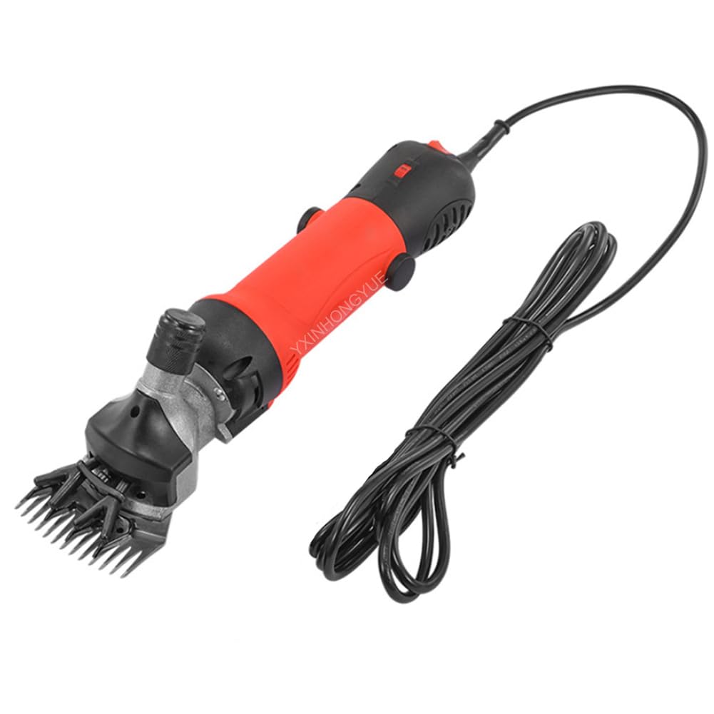 Tosatrice elettrica Professionale per Pecore 6 Livelli Regolabili Strumento per la toelettatura del Bestiame da Fattoria taglialana Commerciale Portatile da 220 V