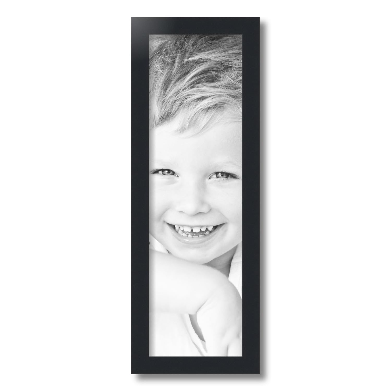 フォトフレーム   PICTURE FRAMES Amazon.com - ArtToFrames 7x36 inch Satin Black Picture Frame