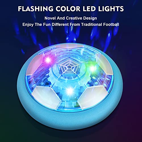 Kroyedfuw Hover Soccer Ball Set With 2 Goals, Rechargeable Indoor Air Floating Soccer Ball With Led Light And Foam Bumper, Perfect Birthday Xmas Gifts For Age 3 4 5 6 7 8-12 Year Old Kids Boys Girls #TOP5