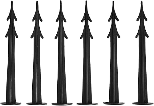 Miniatura 3 de Pond H2o Red de protección de estanque negra de alta calidad con estacas de fijación al suelo, 13 pies por 9 pies (13.1 ftx9.8 ft) Red de cubierta