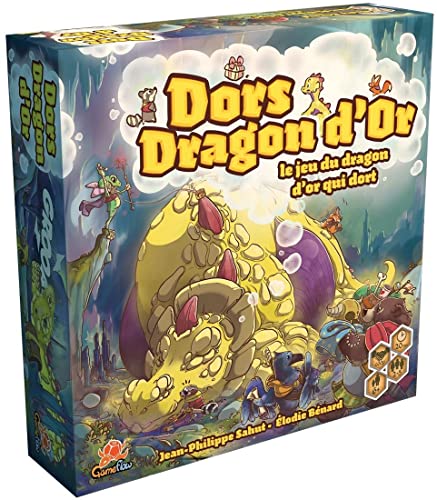 Dors Dragon d'or - Le Jeu du Dragon d'or Qui dort -Jeu Famille dès 6ans - Coopération - Observation - Rapidité