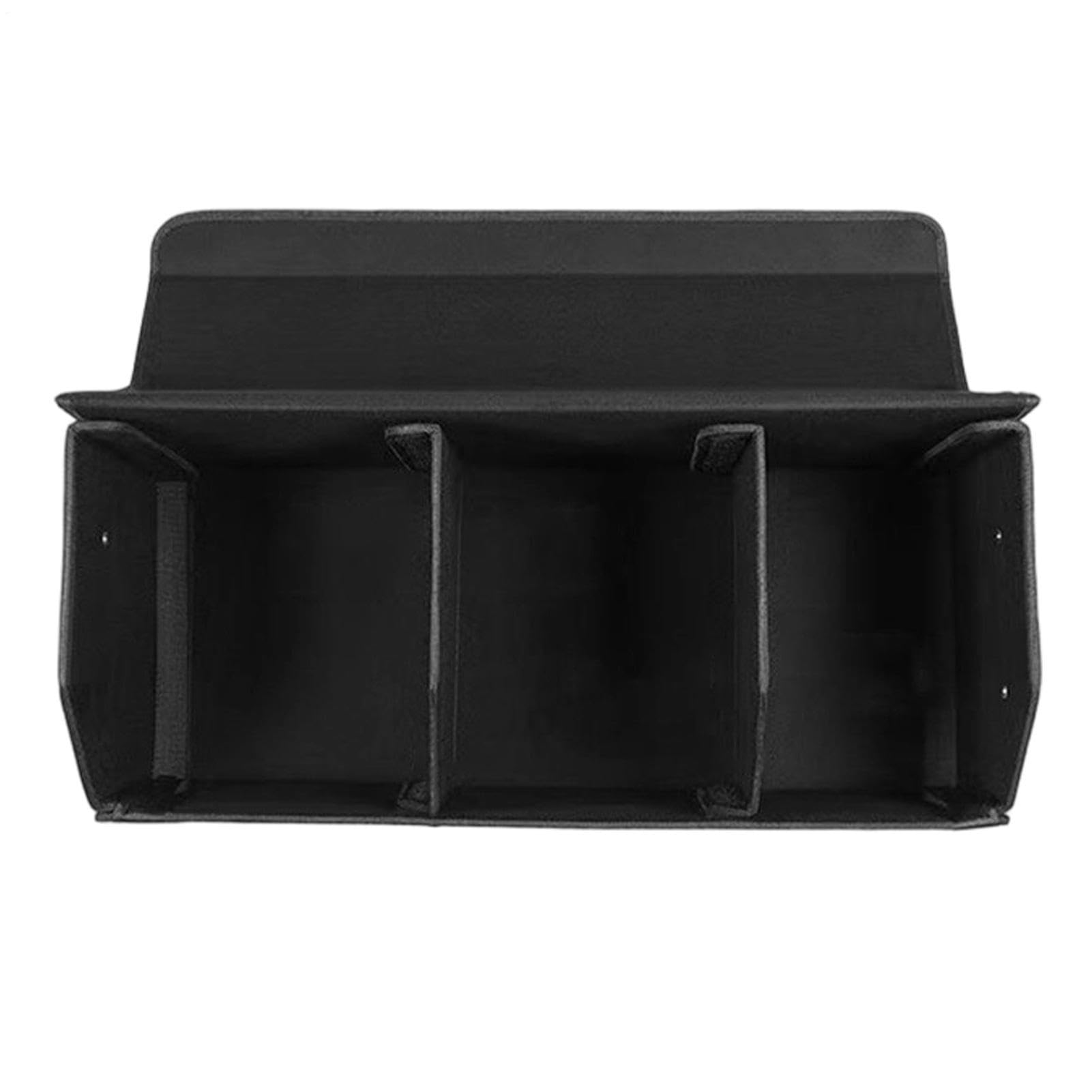 Genérico Organizador para maletero de SUV Portátil de Cuero PU | Plegable con Cierre Magnético para Maletero en Acampada, Viajes, Rutas, Carga, Compras, Herramientas, Interior y Exterior