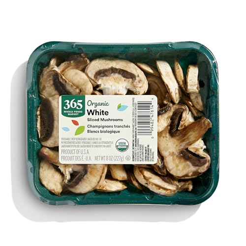 PRODUCE Organic Sliced White Mushrooms