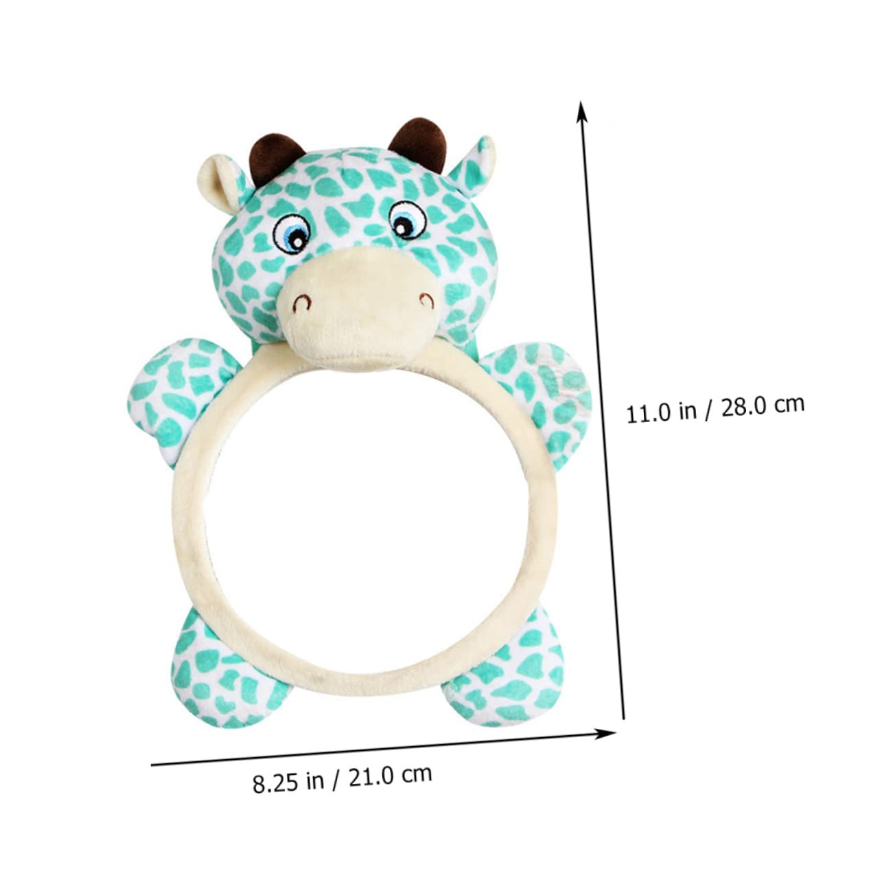 Toyvian 3 Pièces Miroir De Sécurité Bébé D' Tout- Face Rétroviseur Miroir De De Bébé Rétroviseur Bébé Mirroir Peluche Miroiter Nouveau Née Arrière