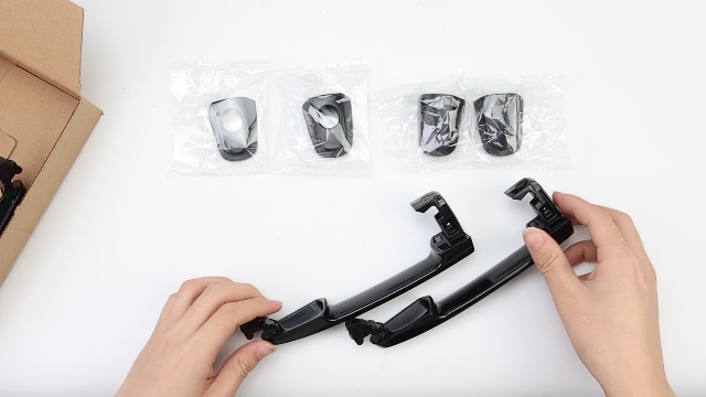 Amazon.com: NFSpeeding Door Handle Set of 4Pcs Exterior Front Rear