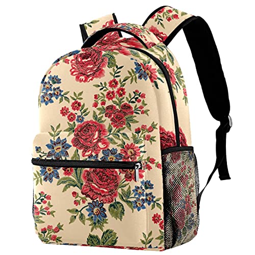 Sac à dos paon multicolore au design artistique et décontracté
