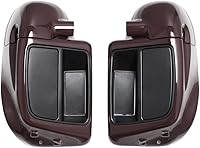 Vista 24 de Kit de carenados ventilados inferiores para Harley Davidson Touring Road Street Electra Glide 2014-2022 (azul superior)