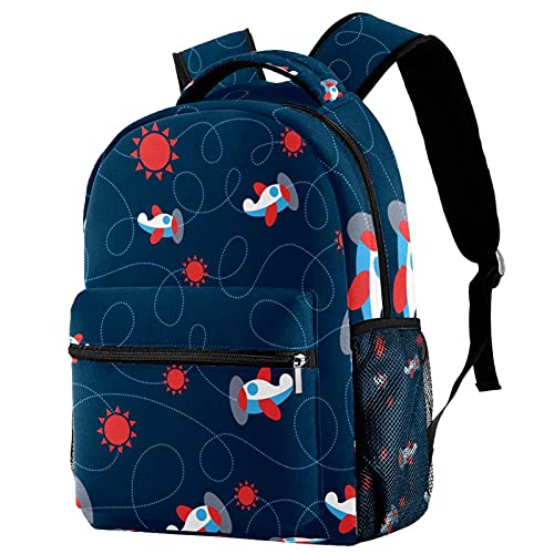 Sac à dos de voyage avion pour fille garçon Leisure Campus porte-gourde