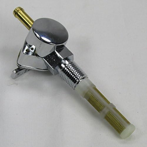 Miniatura 5 de Válvula de cierre de combustible de púas de manguera recta NPT filtrada NPT de 1/4 pulgadas para motocicleta - Manguera de combustible ID de 1/4