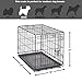 New World Single Door Folding Metal 30-Inch Dog Crate,Includes Leak-Proof Pan, Floor Protecting Feet, & New Patented Features, for Medium-Sized Breeds