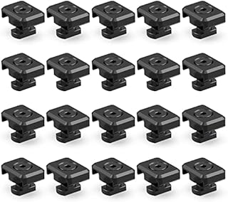 Guardtier 20 Pack Mlok Cable Management CGM909 Pressure Switch Cable Guides Flashlight Laser Wire Clips Compatible with M-LOK Rail