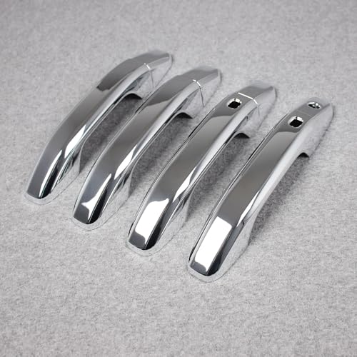 Garnitures de poignée de porte pour Chevrolet Silverado protégez et sublimez le chrome 2019-2025