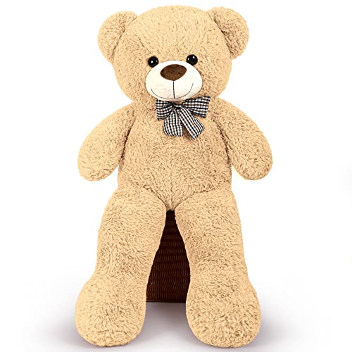 SNOWOLF Orsacchiotto gigante da 120 cm, grande orsacchiotto di peluche