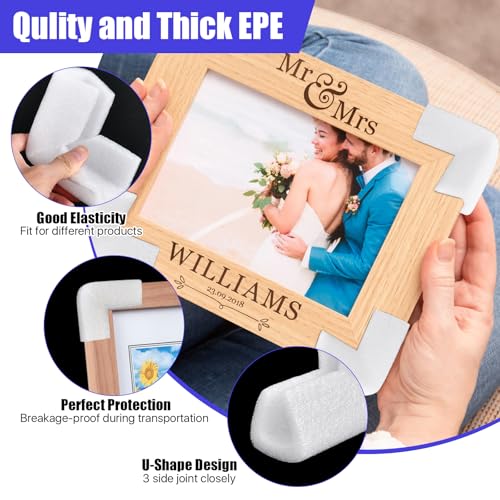 Photo Mirror TV Frame Corner Protectors for Moving, L-Shaped Foam Edge by Akamino - Image 3