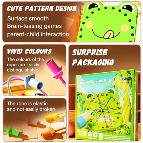 Juego de mesa Frog Brainy Knots para todas las edades miniatura 3