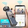 IXROAD 4K Pocket Vlog Camera, 270° Rotatable Lens for YouTube Vlogging, External Microphone, Video Stabilization, Clip-on Wearable POV Body Camera with 64GB TF Card #5