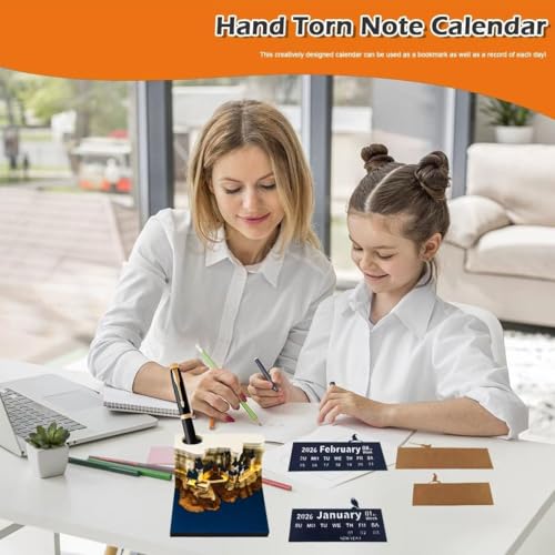 Image of 3D Memo Pads Calendar 2026,Magic Castle 3D DIY Art Creative Time Piece Calendar 2026 Tear Away Carving Sticky DIY Post Craft (Magic Castle 2026)