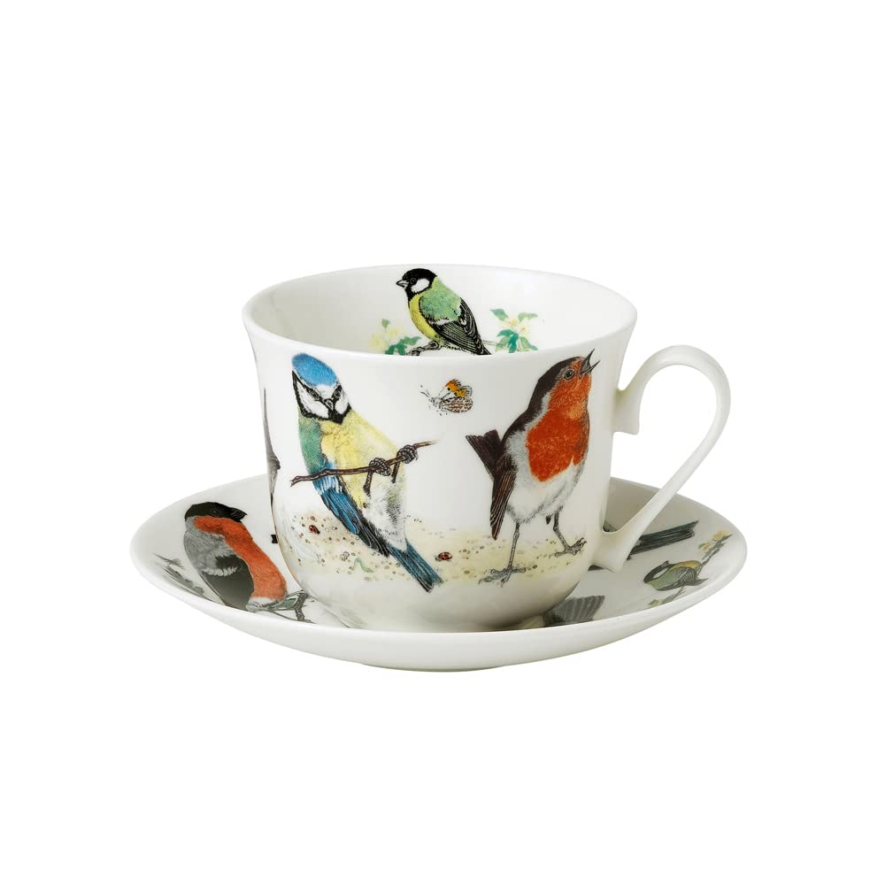 Roy Kirkham - Garden Birds Breakfast Cup And Saucer