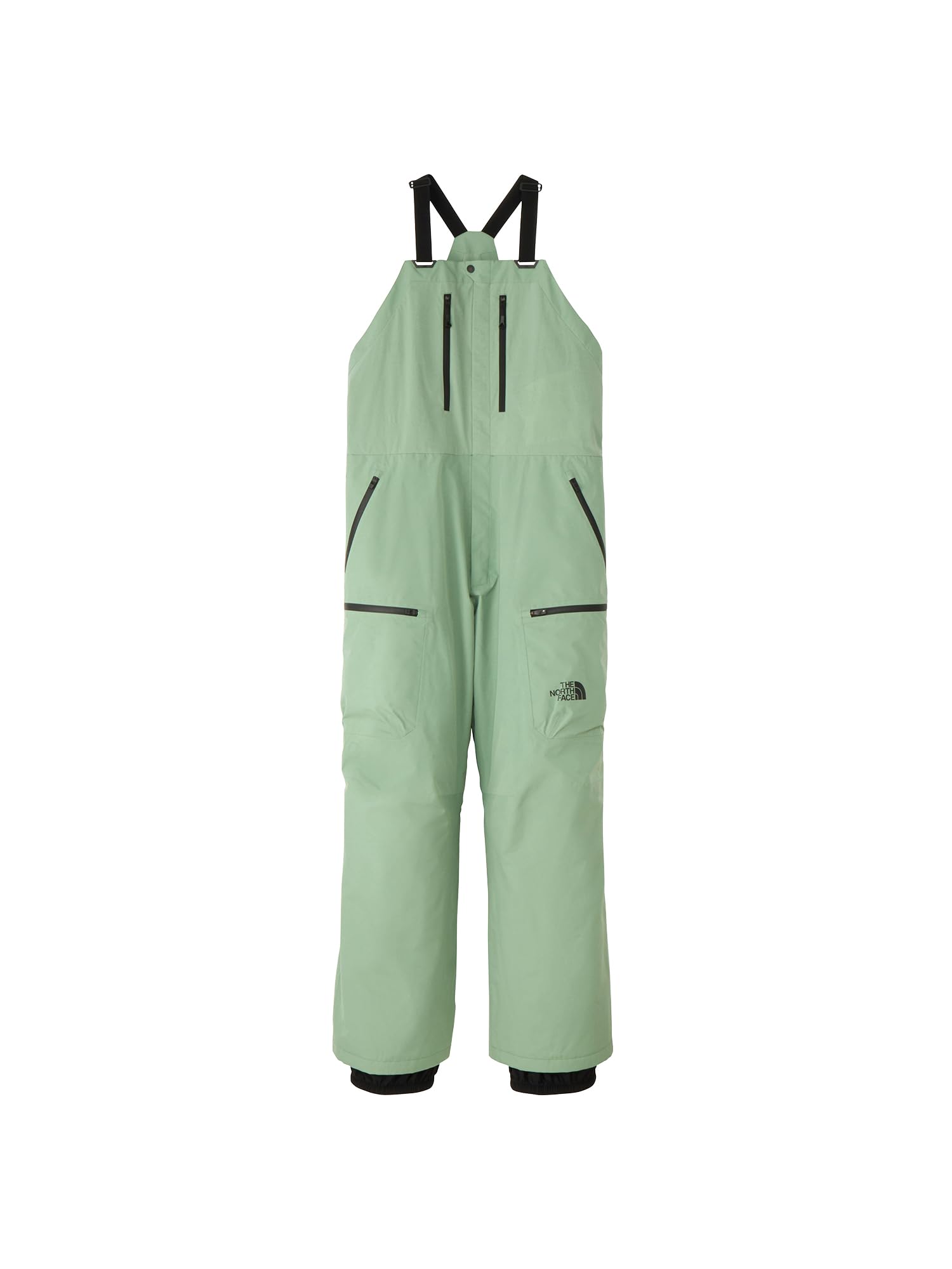 The North Face Layback Ride Bib Snowwear Jacket, Slate Moss, M